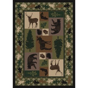 Wildlife Retreat  Area Rugs