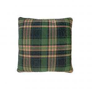 Birch Bear Plaid Decor Pillow