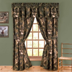 Camo Deer Browning Valance