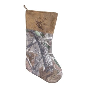 Real Tree Camo Stocking - Elk