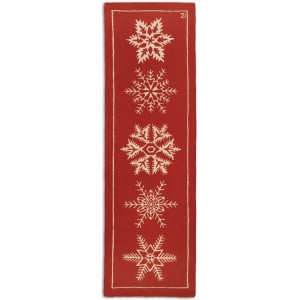 Winter Flakes Floor Runner