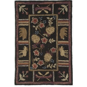 Night Moose Scatter Rug