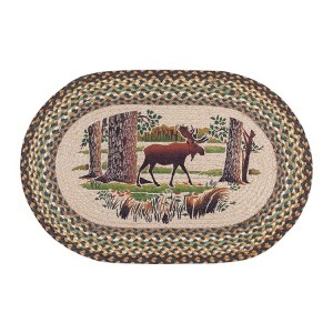 Moose Forest Jute Rug