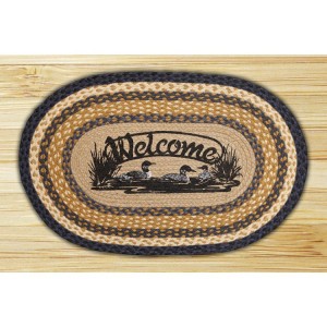 Welcome Loons Jute Rug