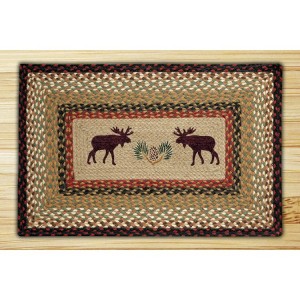 Print Patch Moose Jute Rug