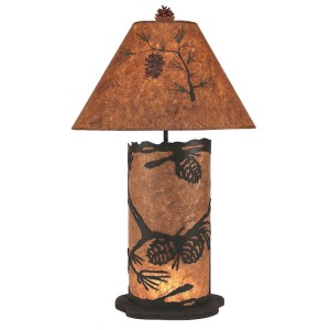 Ponderosa Pine Cone Table Lamp