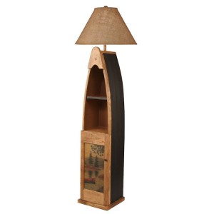 Wooden Boat Floor Lamp -DISCONTINUED