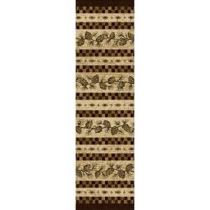 Folk Dance Pine Cone Runner