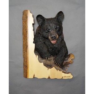 "Life Is Good" Original and Signed Carving 12 x 17