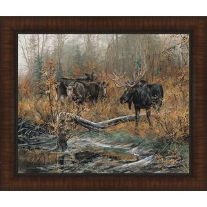 Fall Ritual Framed Moose Print