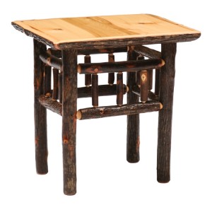 Hickory Open End Table