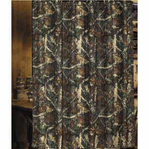 Oak Camo Shower Curtain