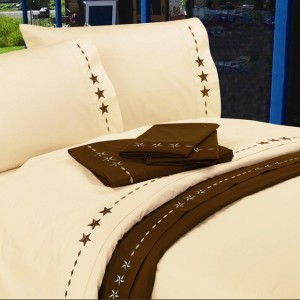 Embroidered Star Sheets