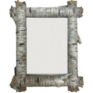 Birch Log Photo Frame