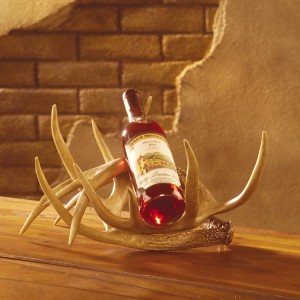 Faux Antler Wine Rack