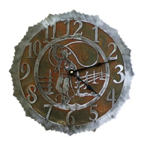 Cowboy Roper Clocks