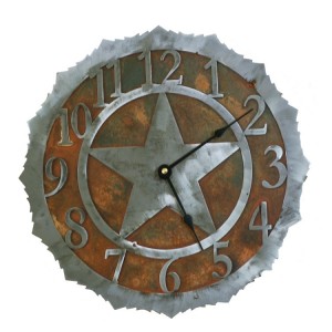 Texas Star Clocks