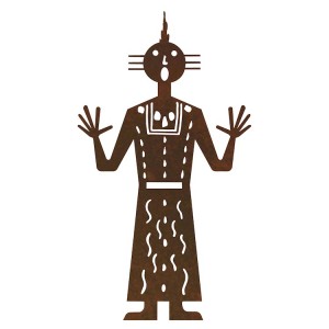 Kachina Doll 4 Metal Wall Art