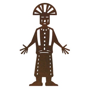 Kachina Doll 6 Metal Wall Art