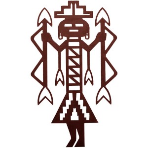 Yei Male Metal Wall Art