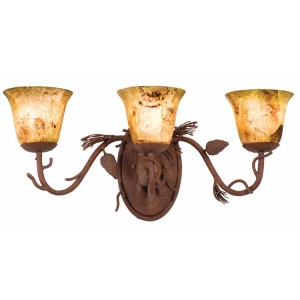 Ponderosa Triple Vanity Light