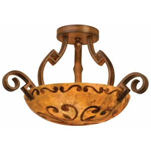 Ibiza Semi Flush Ceiling Light