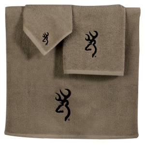 Browning Buckmark Towel Set - 3 Pcs