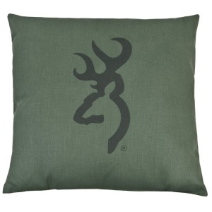 Buckmark Green Camo Pillow-Light