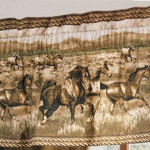 Wild Horses Valance