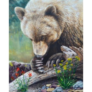 Lady Bug Heaven Print Canvas- Signed