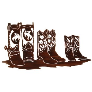 Family Affair Boots Wall Art -DISCONTINUED