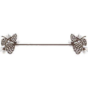 18" Pine Cone Towel Bar-DISCONTINUED