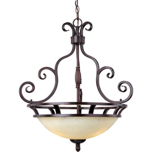 Bronze Manor Inverted Pendant Light