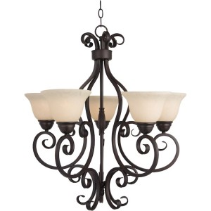 Bronze Manor 5 Light Chandelier