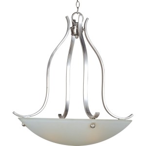 Contour in Nickel Inverted Pendant Light