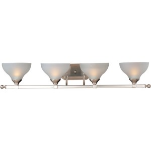 Contour in Nickel Quad Vanity Light