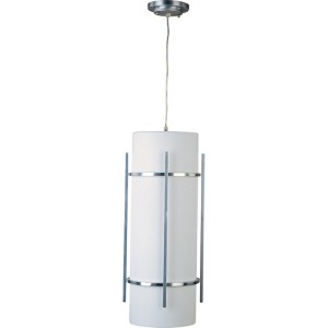 Brushed Luna Outdoor Hanging Lanterns