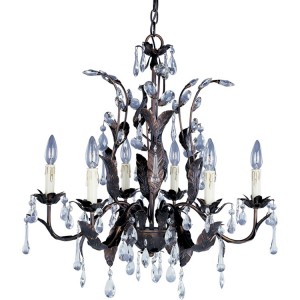 Crystal Grove 6 Light Chandelier