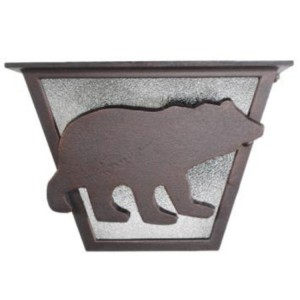 North Ridge Bear Ceiling Light-Tapered