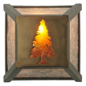 Tall Pine Wall Sconce