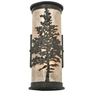 Black Tamarack Wall Sconce