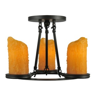 Carpathian Semi-Flush Ceiling Light