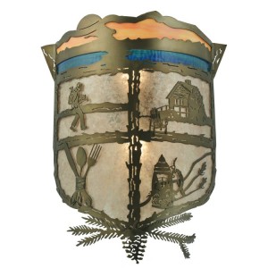 Lake Clear Lodge Wall Sconce 