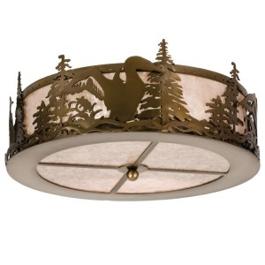 Loon Flush Mount Ceiling Light