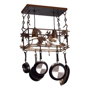 Oak Leaf Pot Rack