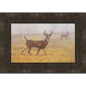 Foggy Morning Deer Print