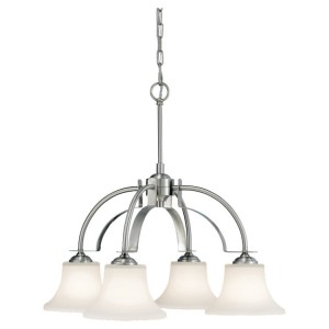 Barrington Steel 4 Light Chandelier