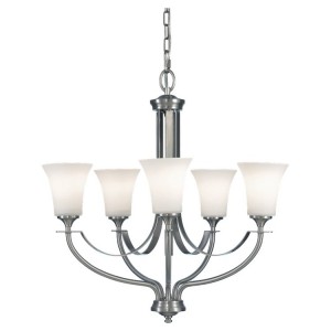 Barrington Steel 5 Light Chandelier