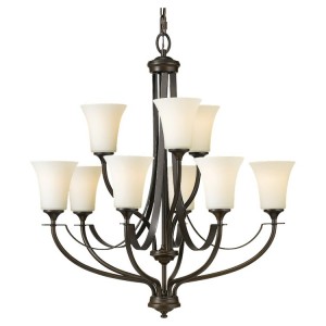Bronze Barrington 9 Light Chandelier