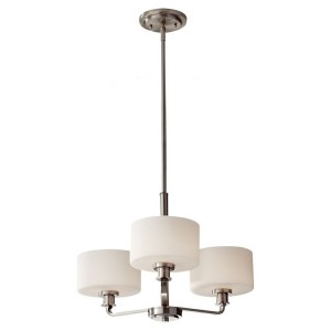 Kincaid Steel 3 Light Chandelier